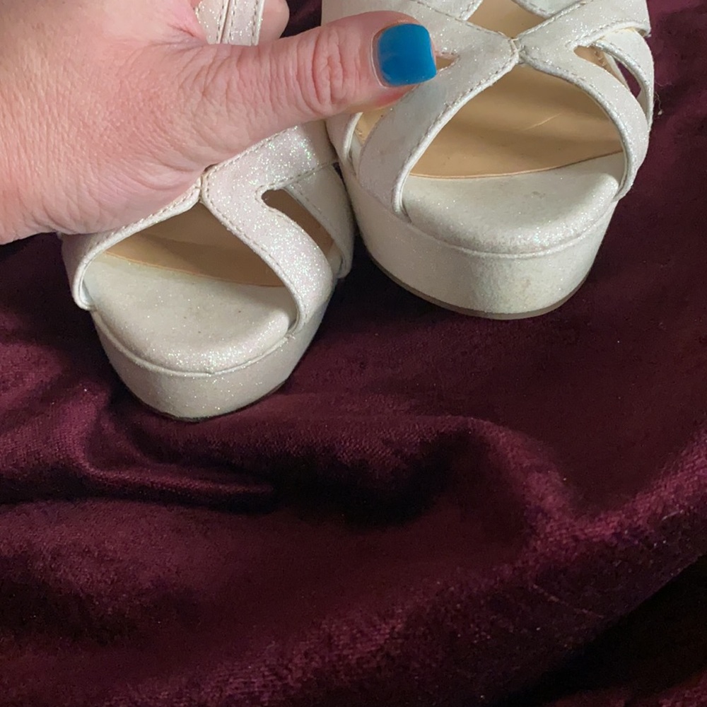 Gianni Bini almost new shoes - bridal/wedding! - Picture 5 of 6
